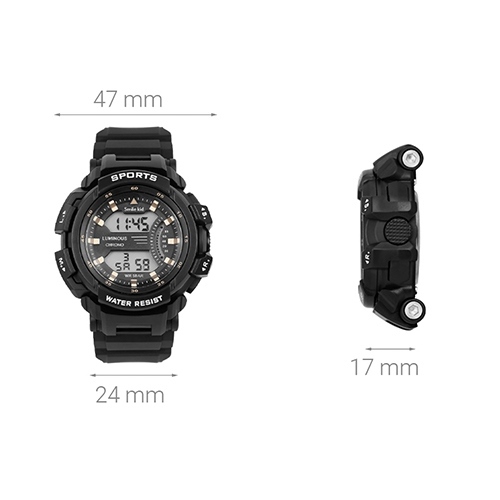 Đồng hồ SMILE KID 47 mm Trẻ em SL064-01 Màu Đen