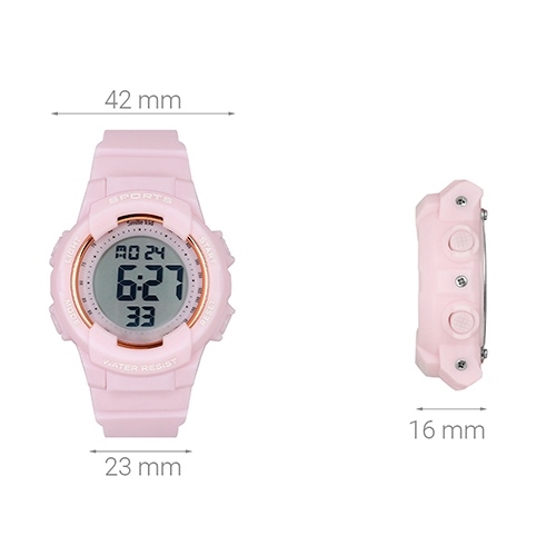 Đồng hồ SMILE KID 42 mm Trẻ em SL067-02 Màu Hồng