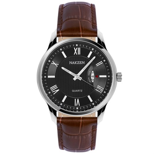Đồng hồ NAKZEN 40 mm Nam SL4120GBN-1 Màu Nâu