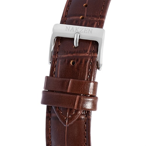 Đồng hồ NAKZEN 40 mm Nam SL4120GBN-1 Màu Nâu
