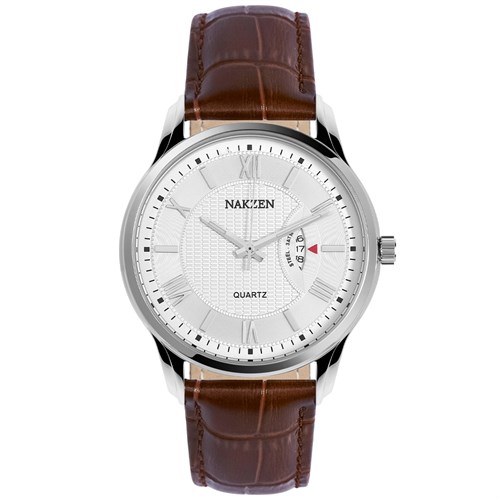 Đồng hồ NAKZEN 40 mm Nam SL4120GBN-7 Màu Nâu
