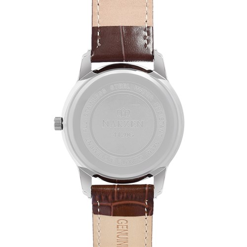 Đồng hồ NAKZEN 40 mm Nam SL4120GBN-7 Màu Nâu