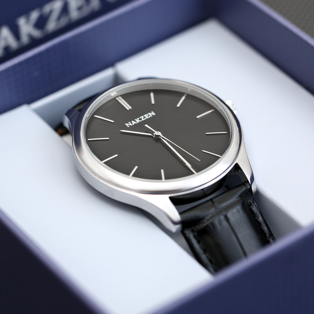 Đồng hồ NAKZEN 40.5 mm Nam SL4118GBK-1