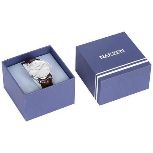 Đồng hồ NAKZEN 40 mm Nam SL4118GBN-7 Màu Nâu