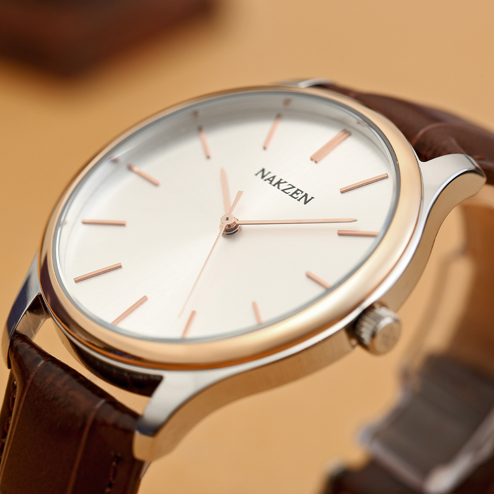 Đồng hồ NAKZEN 40.5 mm Nam SL4118GBN-7NR