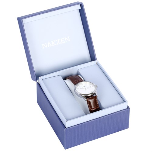 Đồng hồ NAKZEN 30 mm Nữ SL4118LBN-7 Màu Nâu