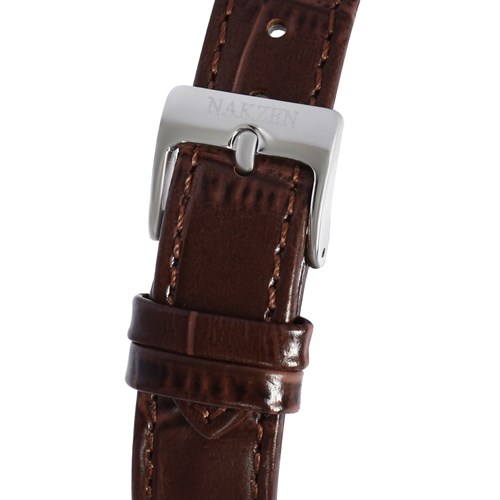 Đồng hồ NAKZEN 30 mm Nữ SL4118LBN-7NR Màu Nâu