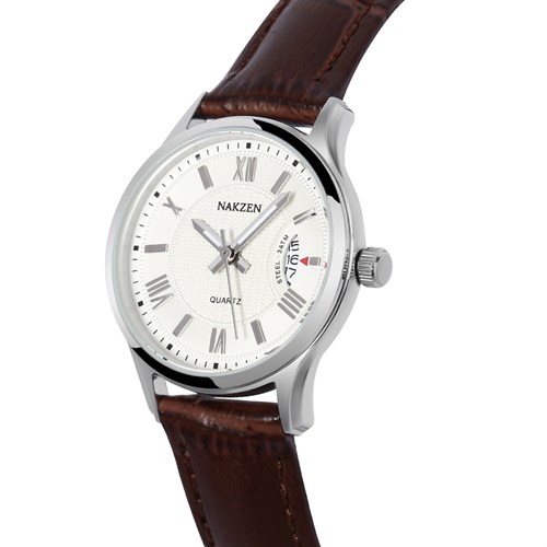 Đồng hồ NAKZEN 28.5 mm Nữ SL4120LBN-7 Màu Nâu