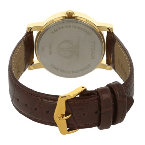 Đồng hồ Nam Titan 1639YL03 Màu Nâu