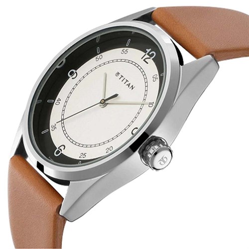 Đồng hồ TITAN 33 mm Nam 1729SL03 Màu Nâu