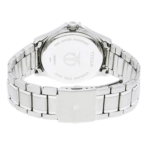 Đồng hồ TITAN 44.5 mm Nam 1698SM02 Màu Bạc