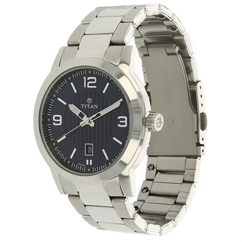 Đồng hồ TITAN 42 mm Nam 1730SM03 Màu Bạc