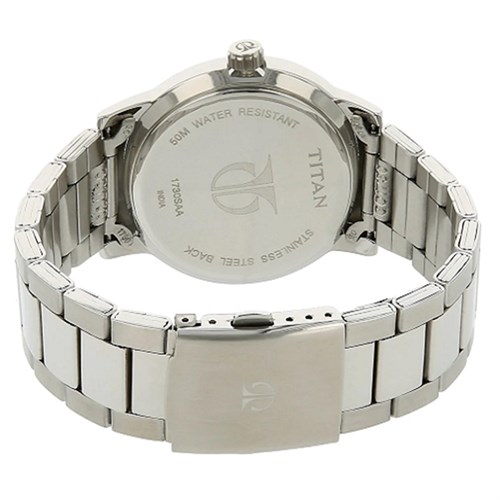 Đồng hồ TITAN 42 mm Nam 1730SM03 Màu Bạc