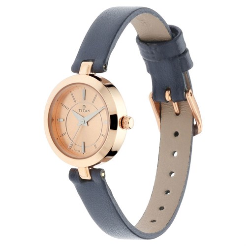 Đồng hồ TITAN 25 mm Nữ 2598WL01 Màu Xanh Dương