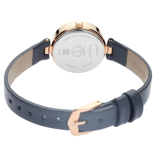 Đồng hồ TITAN 25 mm Nữ 2598WL01 Màu Xanh Dương