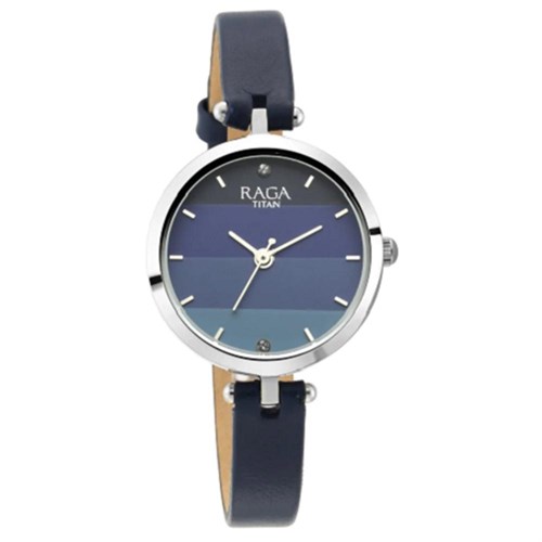 Đồng hồ TITAN 28 mm Nữ 2606SL02 Màu Xanh Dương