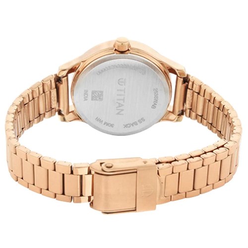 Đồng hồ TITAN 27 mm Nữ 2638WM01 Màu Vàng