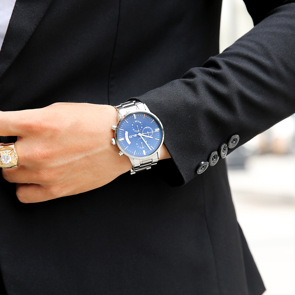 Đồng hồ ELIO 43 mm Nam ES065-01