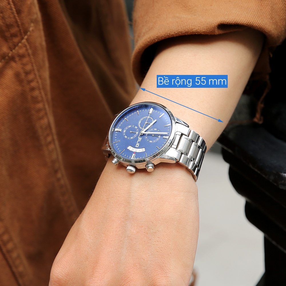 Đồng hồ ELIO 43 mm Nam ES065-01