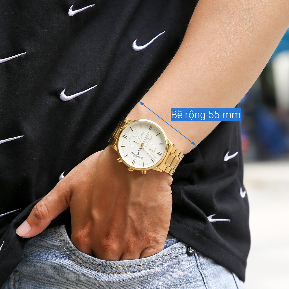 Đồng hồ ELIO 43 mm Nam ES065-02