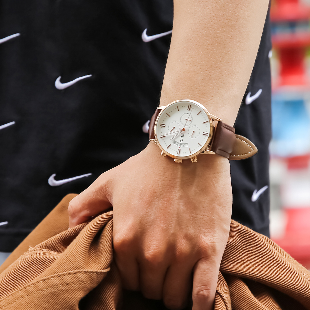 Đồng hồ ELIO 43 mm Nam EL079-02