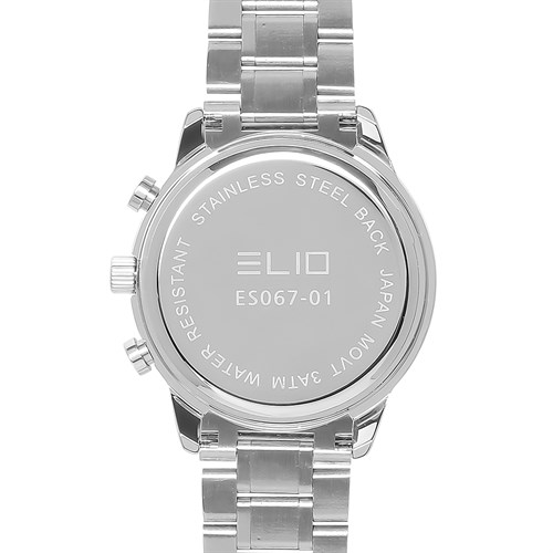 Đồng hồ ELIO 44 mm Nam ES067-01 Màu Bạc
