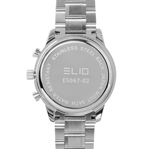 Đồng hồ ELIO 44 mm Nam ES067-02 Màu Bạc
