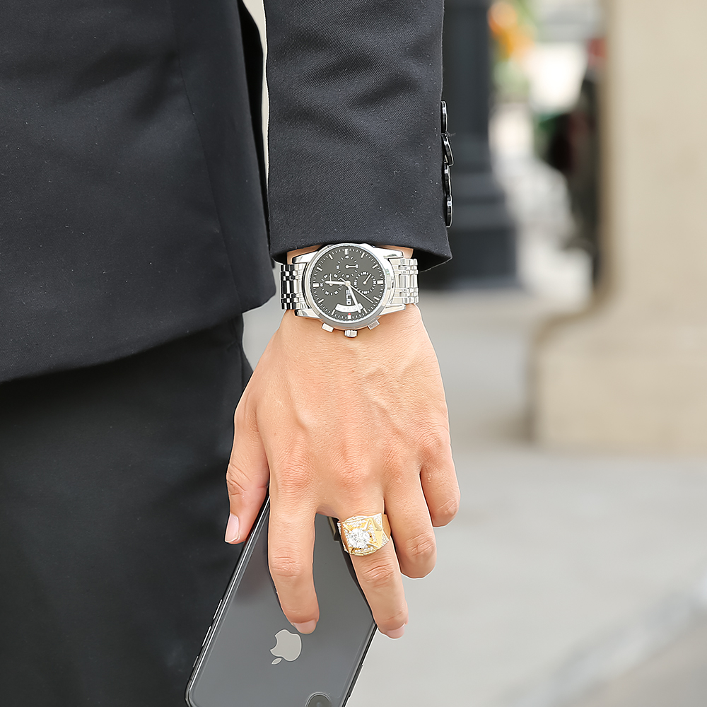 Đồng hồ ELIO 42 mm Nam ES070-01