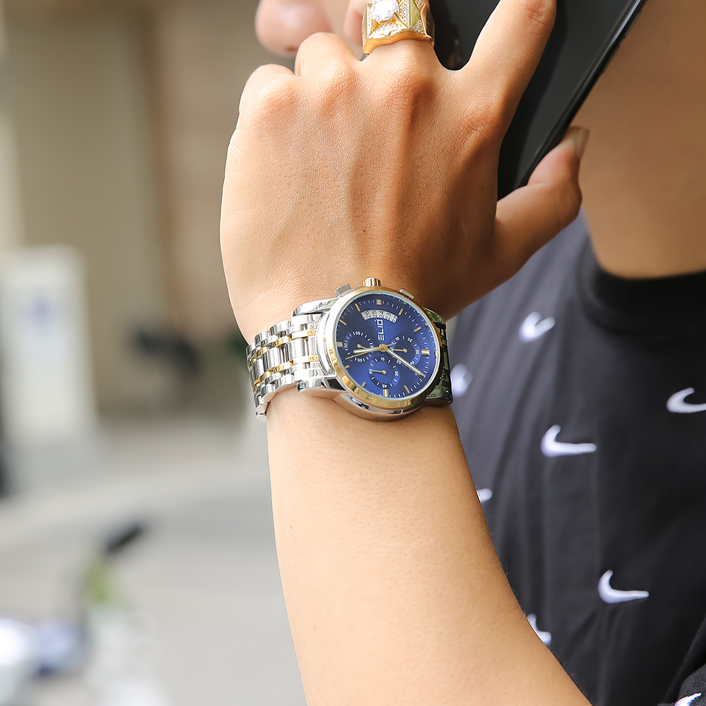 Đồng hồ ELIO 42 mm Nam ES070-02