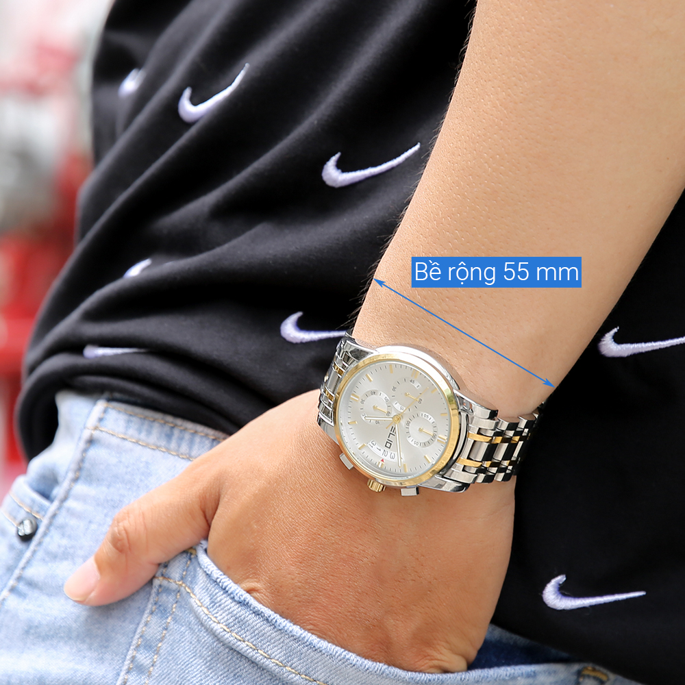 Đồng hồ ELIO 42 mm Nam ES070-03