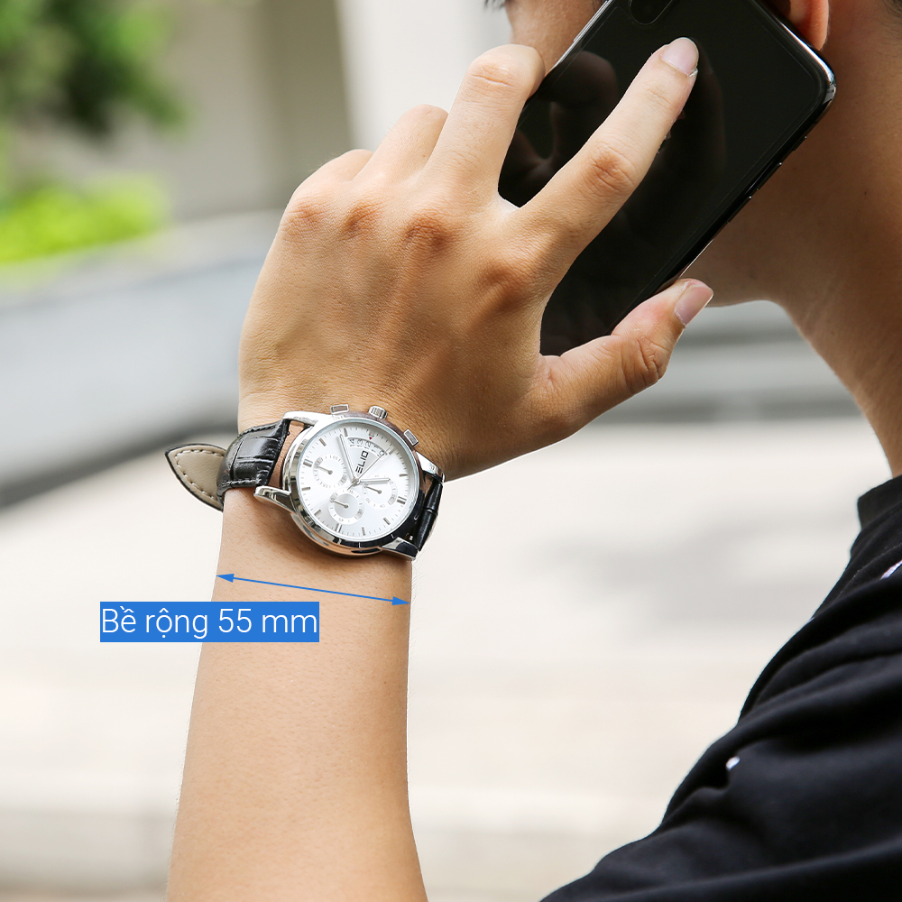 Đồng hồ ELIO 41 mm Nam EL081-01
