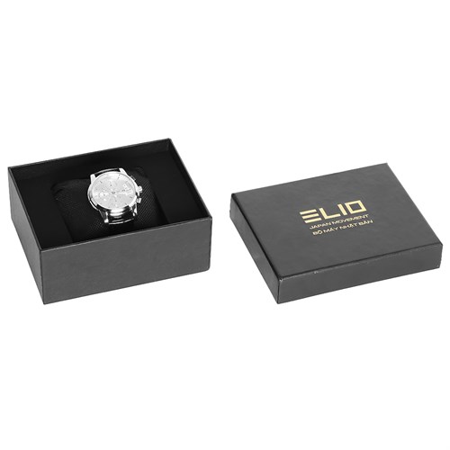 Đồng hồ ELIO 41 mm Nam EL081-01 Màu Đen
