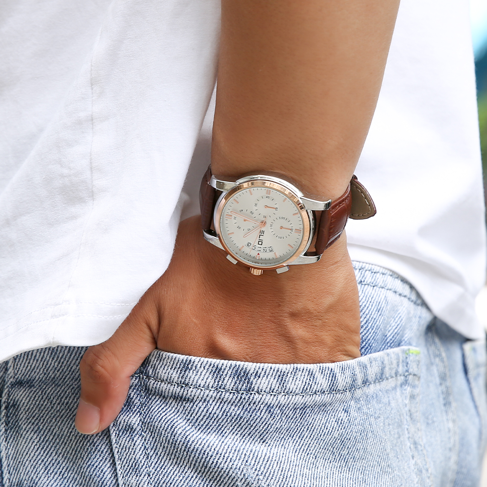 Đồng hồ ELIO 41 mm Nam EL081-04