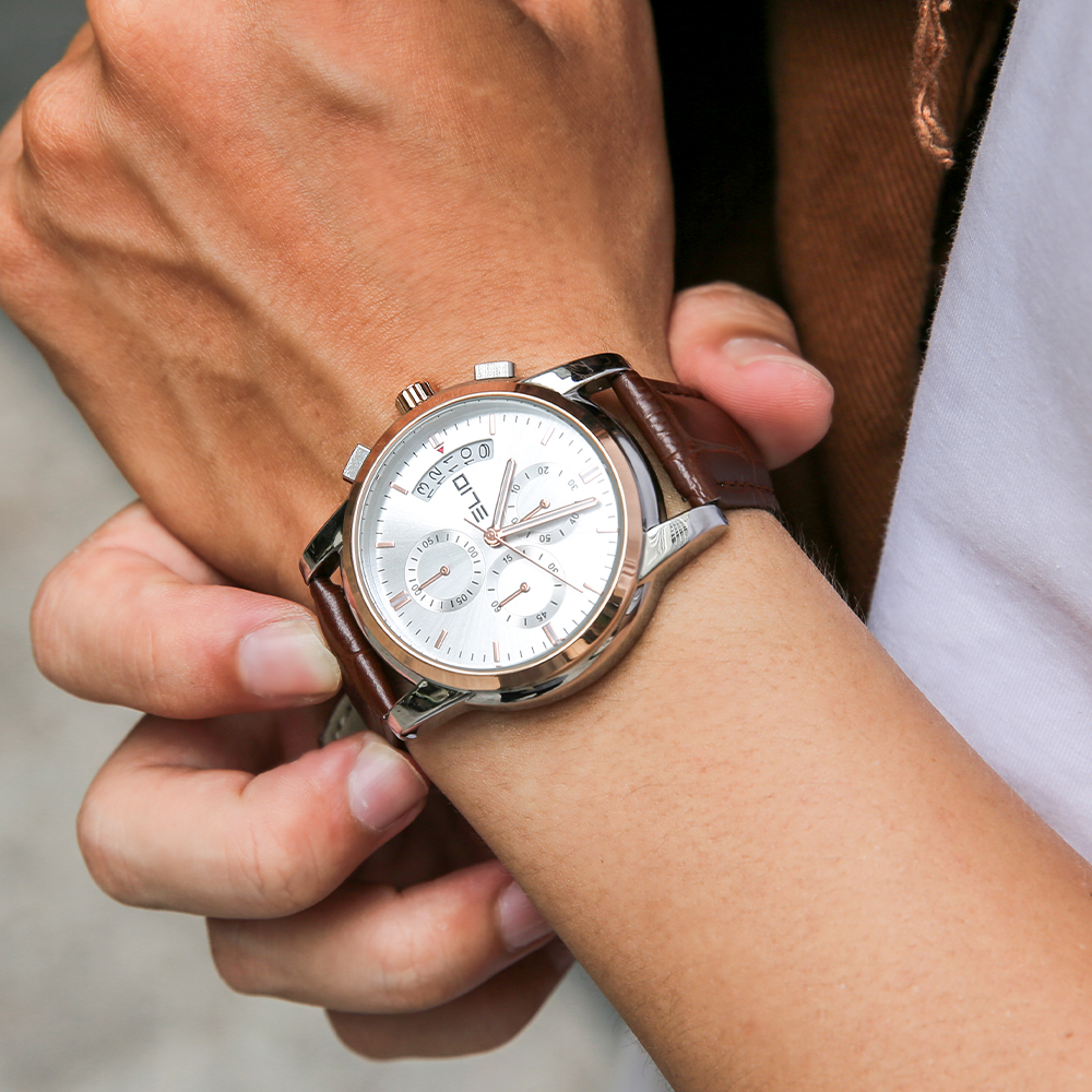 Đồng hồ ELIO 41 mm Nam EL081-04