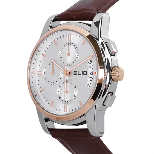 Đồng hồ ELIO 41 mm Nam EL081-04 Màu Nâu