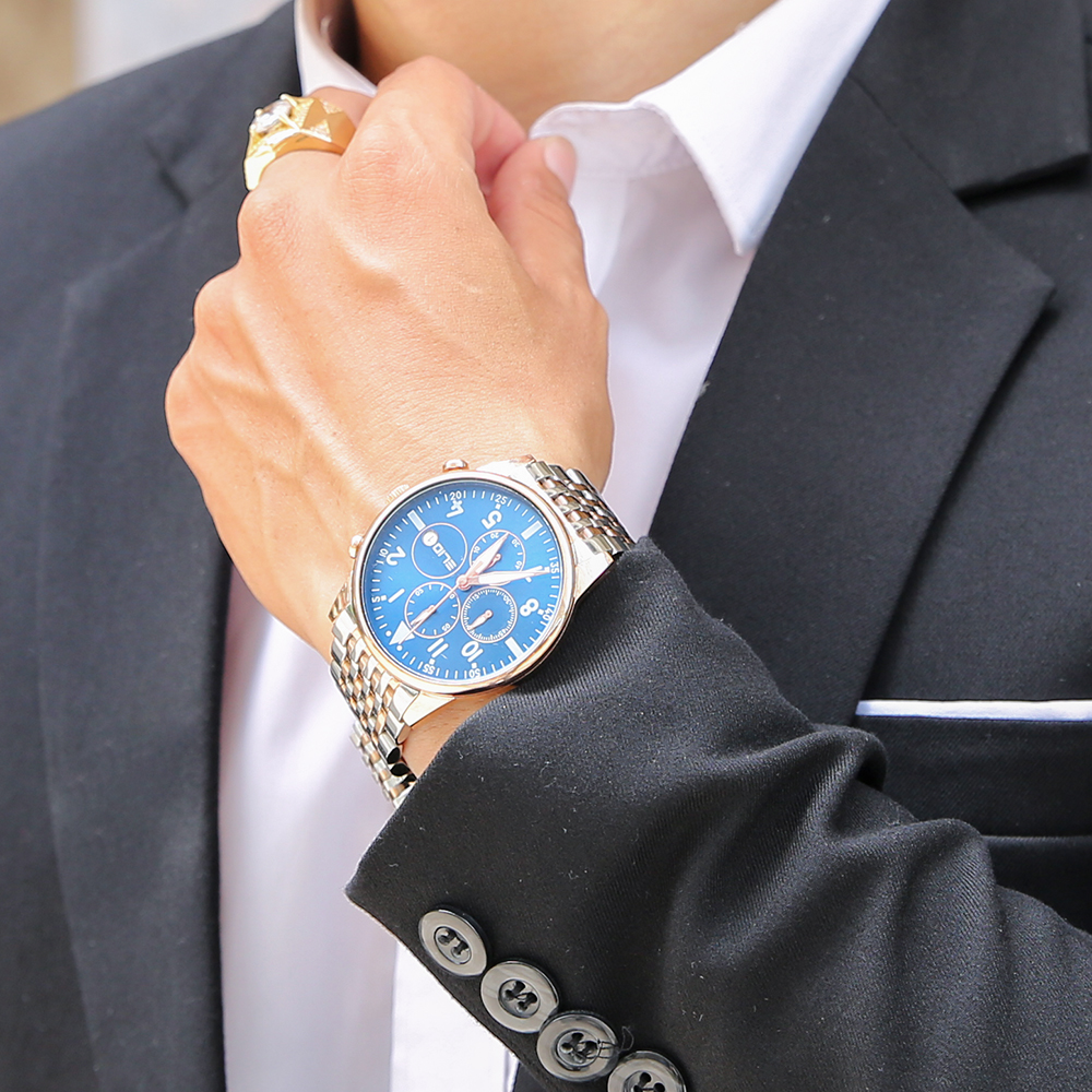 Đồng hồ ELIO 42.5 mm Nam ES072-01