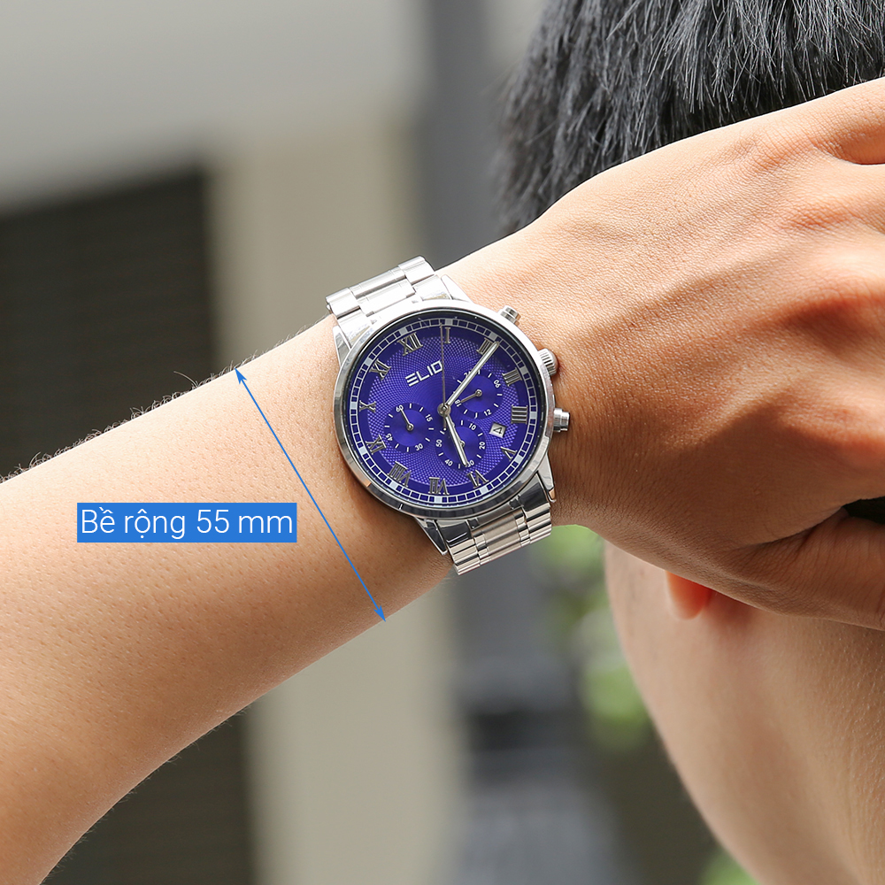 Đồng hồ ELIO 43.5 mm Nam ES073-01