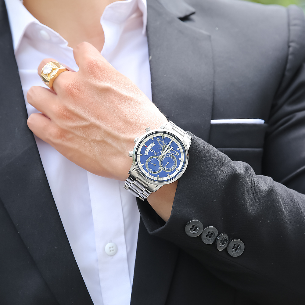 Đồng hồ ELIO 43 mm Nam ES075-01