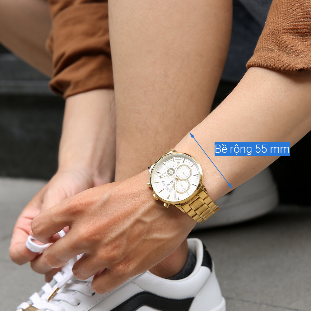 Đồng hồ ELIO 43 mm Nam ES075-02