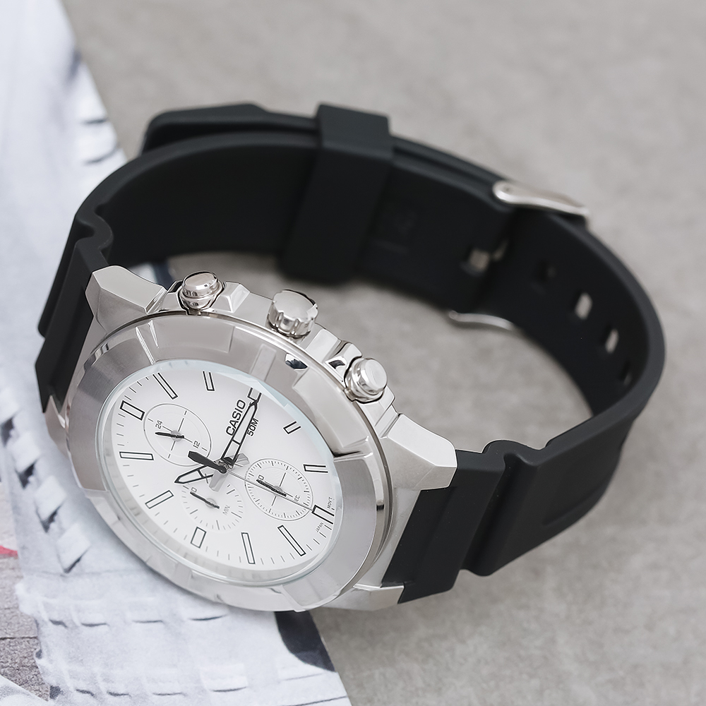 Đồng hồ CASIO Timeless 44 mm Nam MTP-E501-7AVDF