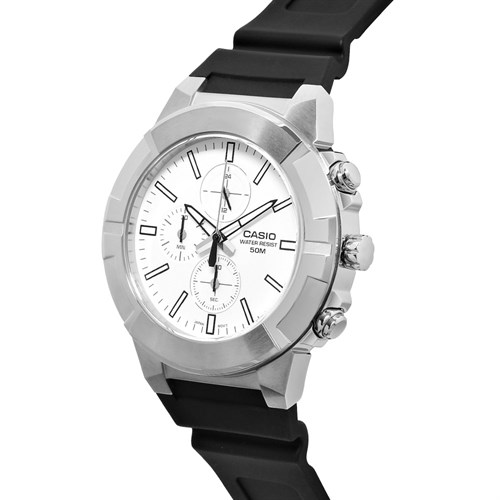 Đồng hồ CASIO Timeless 44 mm Nam MTP-E501-7AVDF Màu Đen