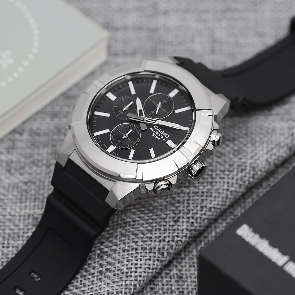 Đồng hồ CASIO 44 mm Nam MTP-E501-1AVDF