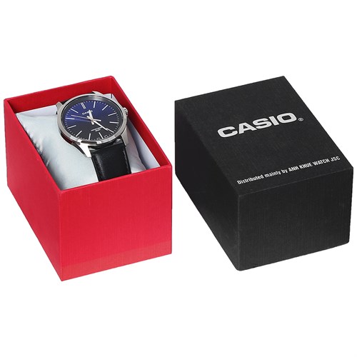 Đồng hồ CASIO 42 mm Nam MTP-E180L-2AVDF Màu Đen