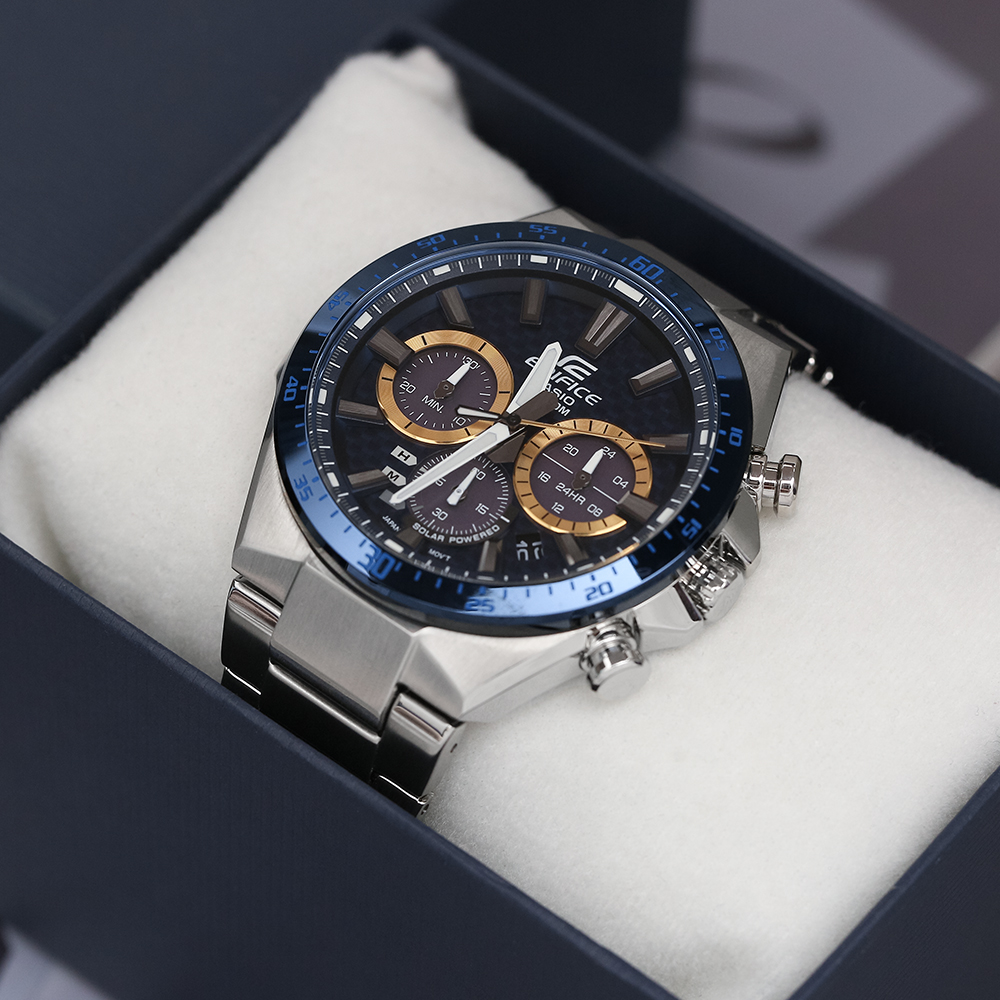 Đồng hồ CASIO 47.5 mm Nam EQS-800BCD-2AVUDF