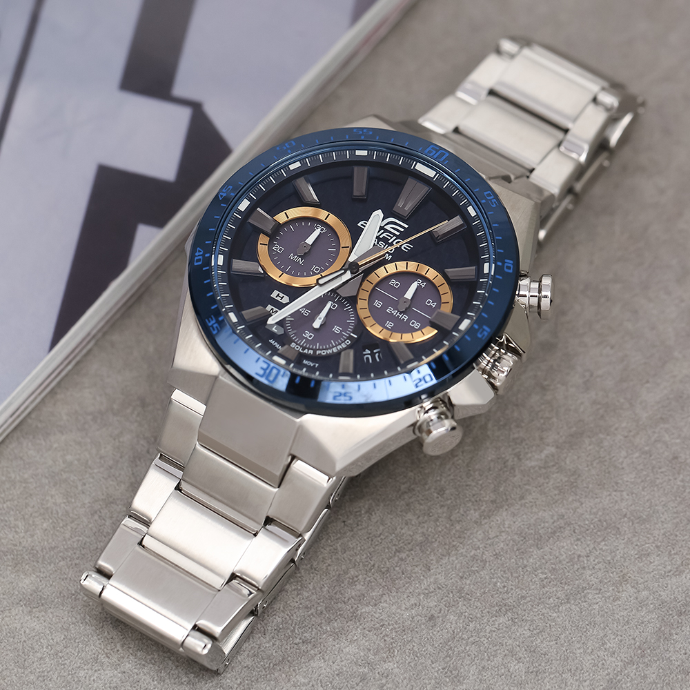 Đồng hồ CASIO 47.5 mm Nam EQS-800BCD-2AVUDF