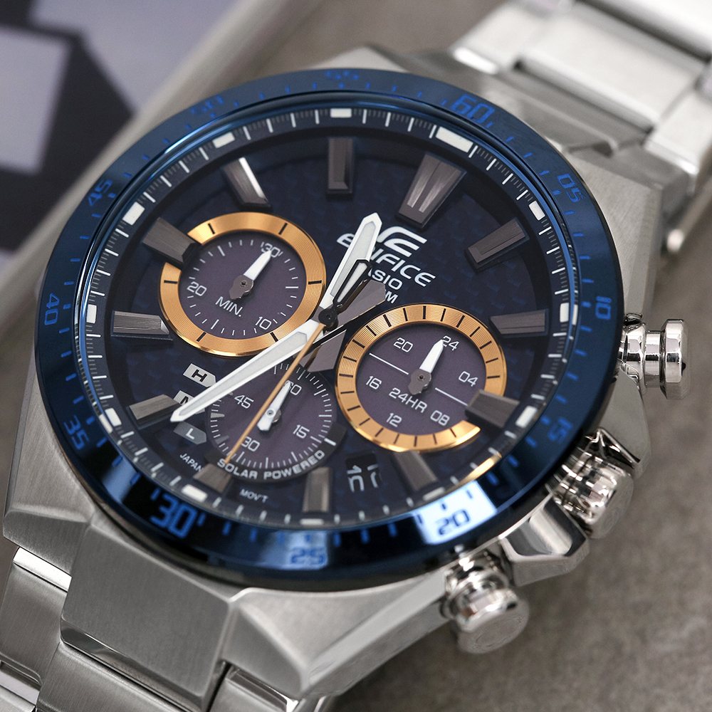 Đồng hồ CASIO 47.5 mm Nam EQS-800BCD-2AVUDF