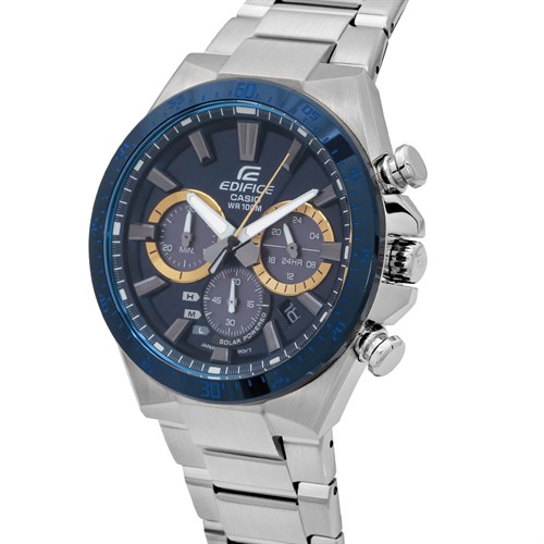 Đồng hồ CASIO 47.5 mm Nam EQS-800BCD-2AVUDF Màu Bạc