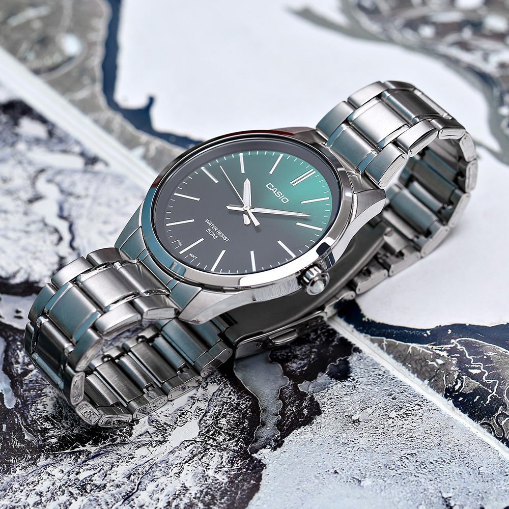 Đồng hồ CASIO 42 mm Nam MTP-E180D-3AVDF