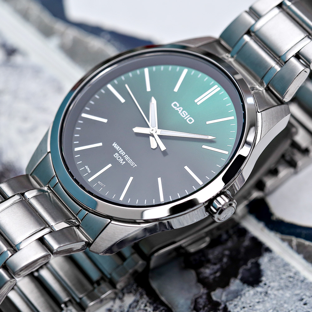 Đồng hồ CASIO 42 mm Nam MTP-E180D-3AVDF