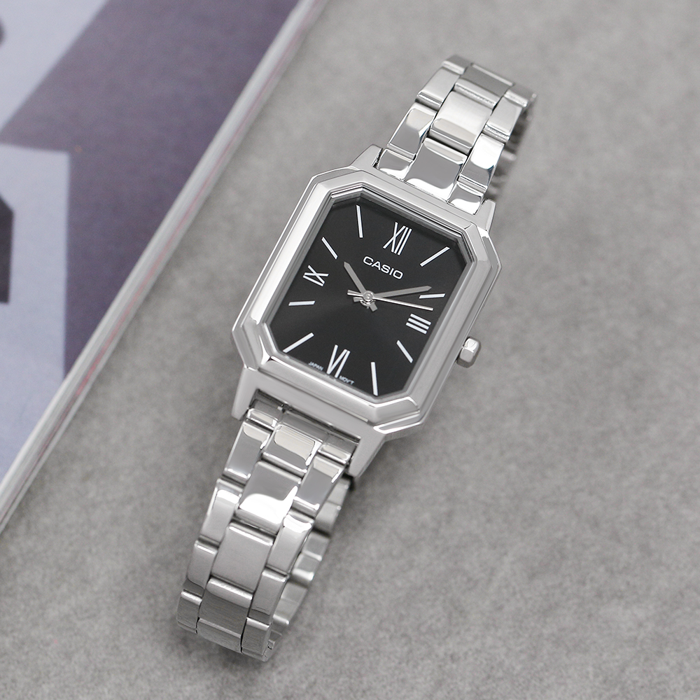 Đồng hồ CASIO 26 mm Nữ LTP-E168D-1BDF